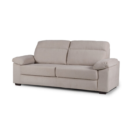 Sofá Owen - Tela Microfibra - 3 cuerpos 12072 (Beige)
