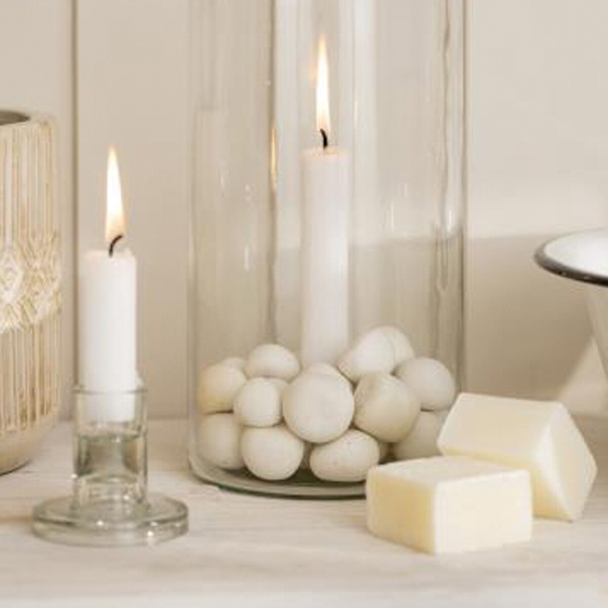 Portavela Olea - Transparente 