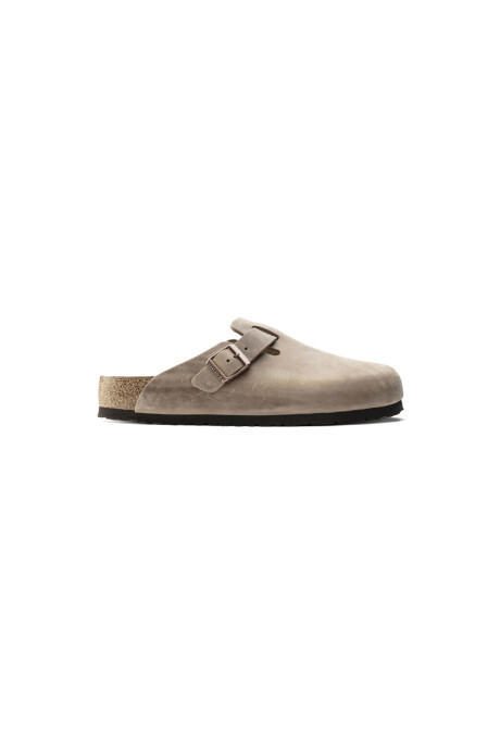 Zueco Boston Soft Footbed - Oiled Leather - Estrecho Brown