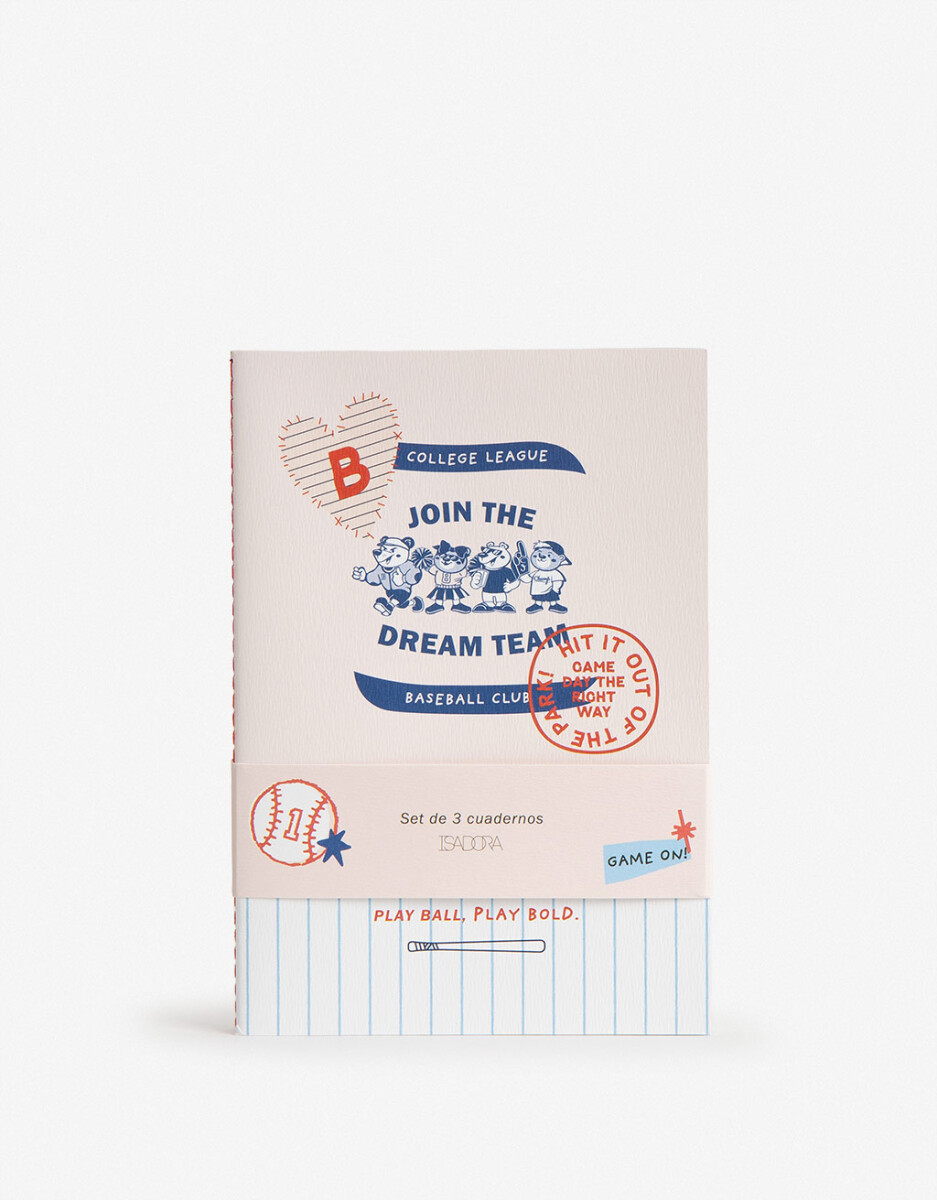 Set De Cuadernos Varsity 