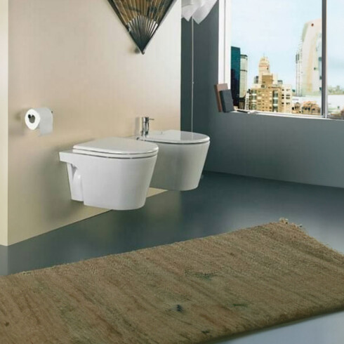 BIDET MONOCOMANDO CROMO BRILLO DEERFIELD 40MM CON CROMO