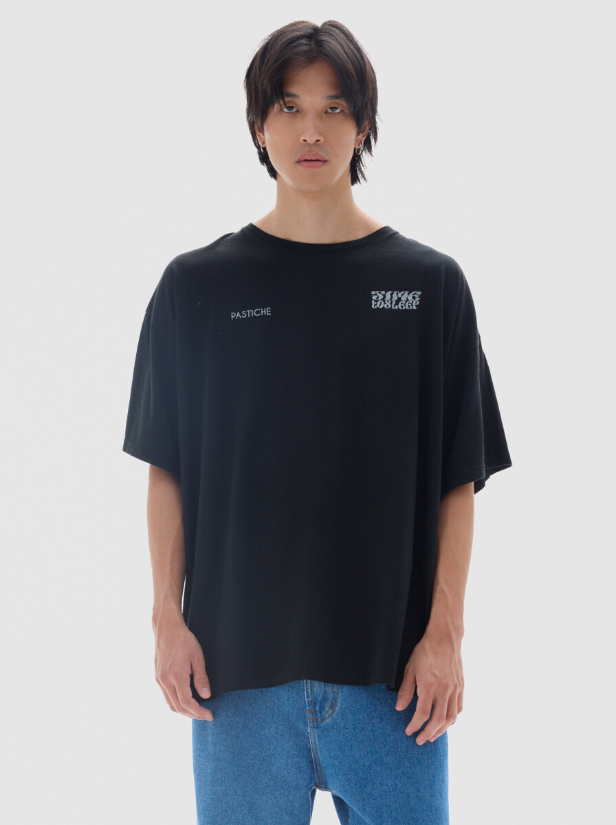 T-shirt Boxy - Black 