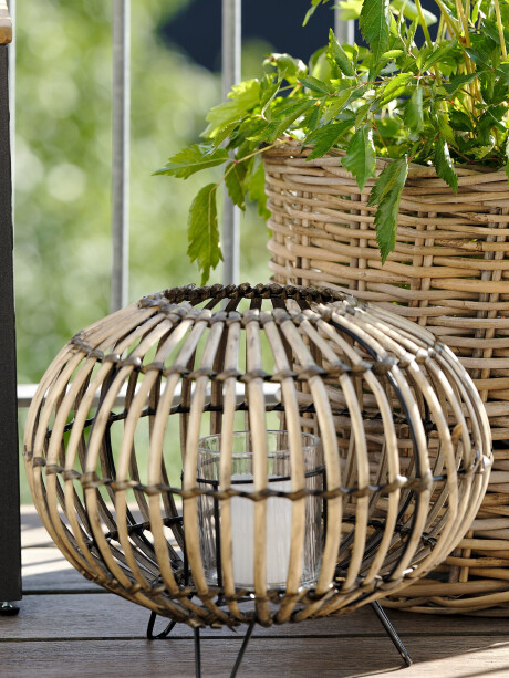Farol ENGAUK Ø32x26cm natural Farol ENGAUK Ø32x26cm natural