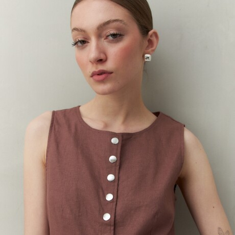 CHALECO MIKE Chocolate