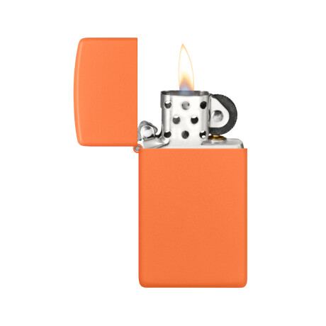 Encendedor Zippo Slim Naranja 0