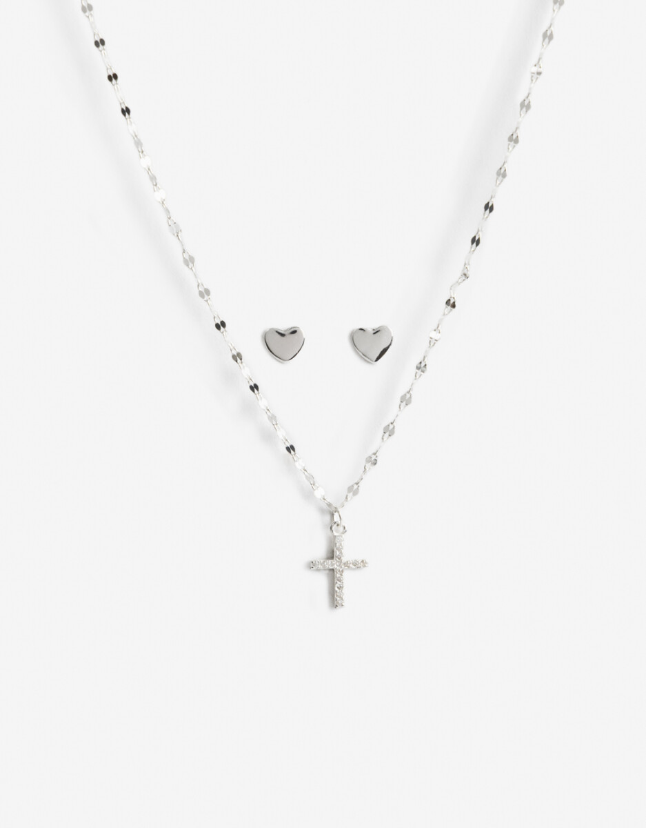 Set Para Niñas En Plata 925 