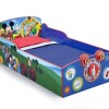 Cama interactiva de madera Mickey Mouse Disney para niños Cama interactiva de madera Mickey Mouse Disney para niños