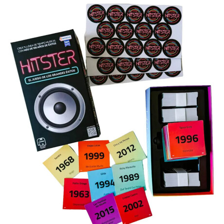 Hitster Juego De Mesa Música Grandes Éxitos Fiesta Hitster Juego De Mesa Música Grandes Éxitos Fiesta