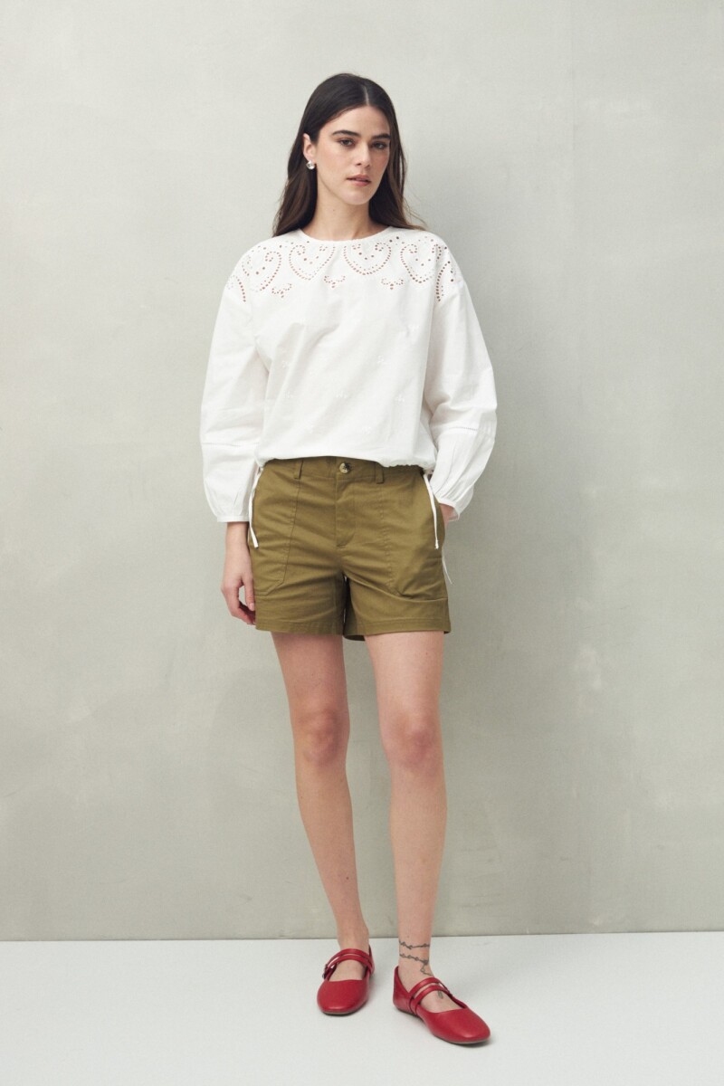 SHORT TAKAI Verde Militar