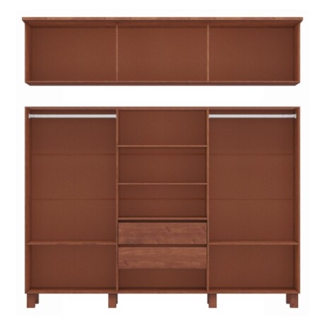 Ropero 12 Puertas Con Espejo Bronce Imbu U