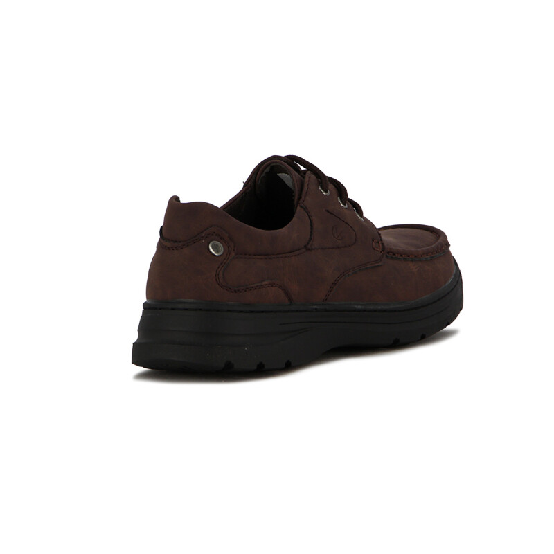 Giantti Velo Calzado Casual De Hombre Acordonado - Marron Marron