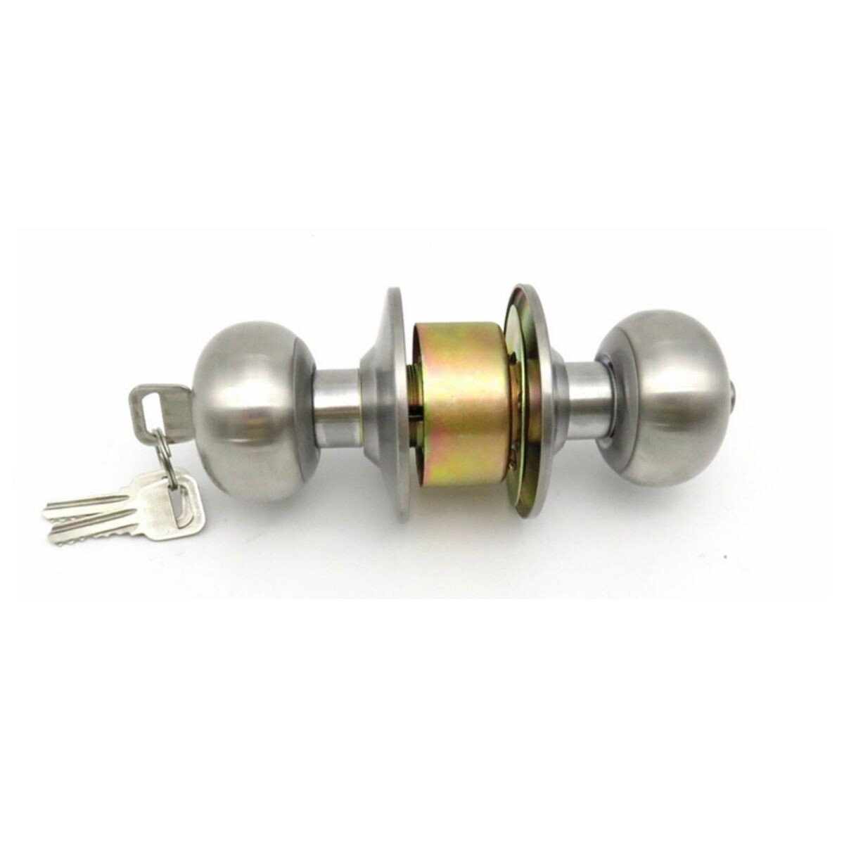 POMO DE PUERTA CON LLAVE REDONDO ET Pomo De Puerta Con Llave Redondo Et