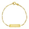 Pulsera Identidad Cartier -Oro bajo-Sin Piedra-PU8022 sinpiedra
