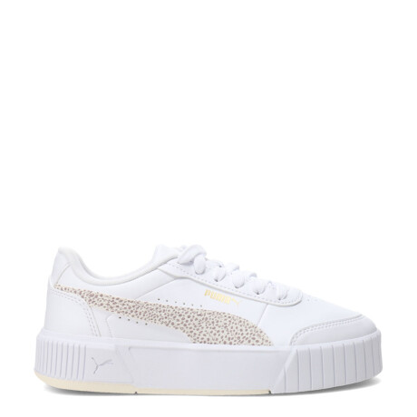 Championes de Mujer Puma Carina Mía Topcat Blanco - Animal Print