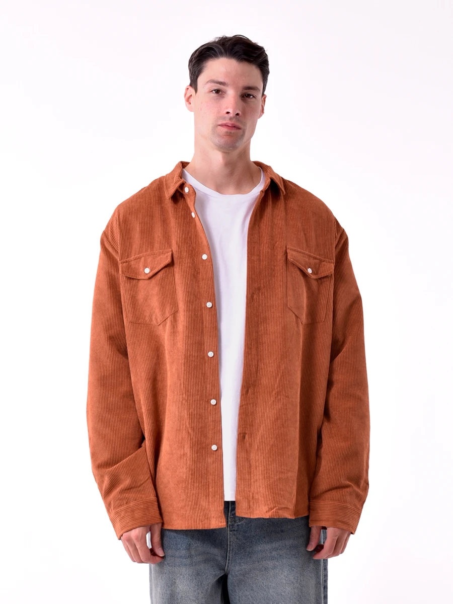SOBRECAMISA STUART - CAMEL 