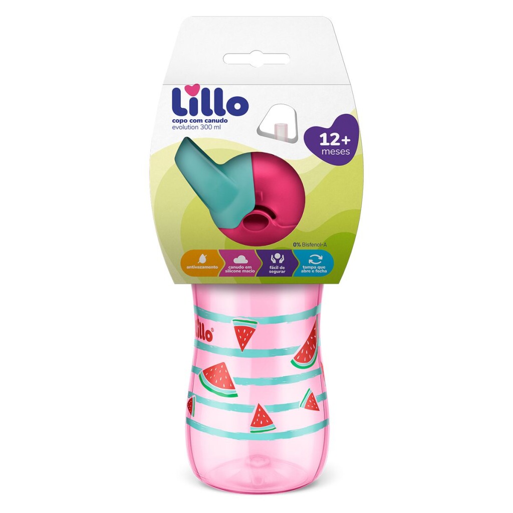 Lillo Vaso Sili Evolu Niña x 300 Ml