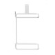 Soporte doble para papel higiénico BLANCO