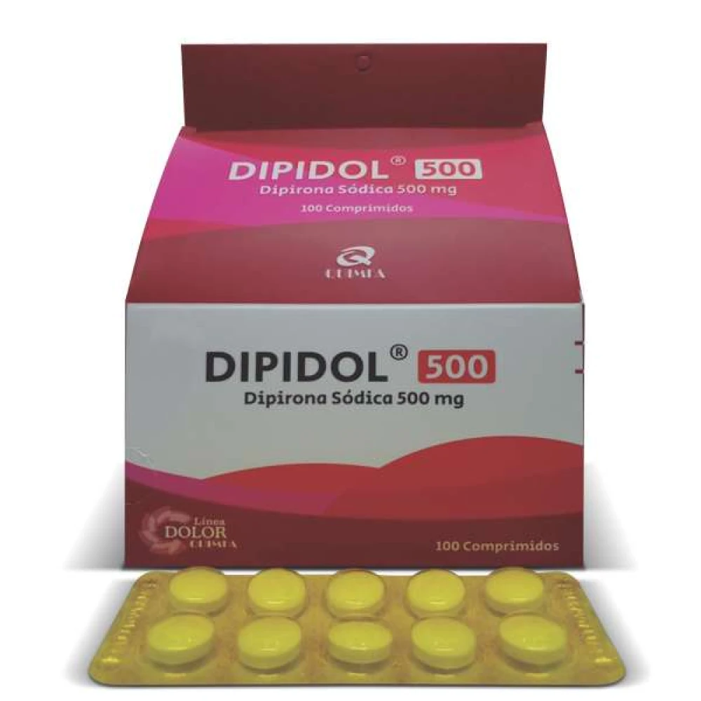 DIPIDOL DIPIRONA 500 MG. CJ X 100 COMP.