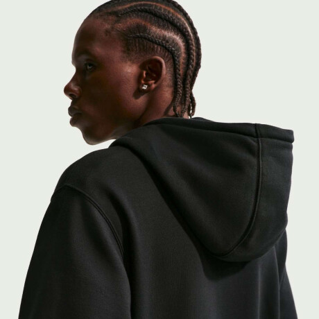 Campera Nike Club Bb Con cierre Hood de Hombre Negro