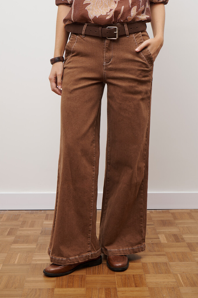 JEAN SOHO VINTAGE CARAMELO