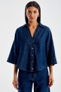CAMISA DENIM Azul
