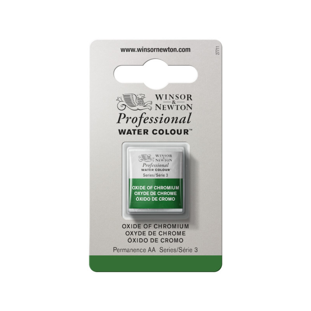 Acuarela profesiona Half Pan - Winsor & Newton - Tonos Verdes 