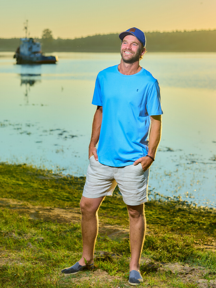 T-Shirt Tranquera - Celeste 