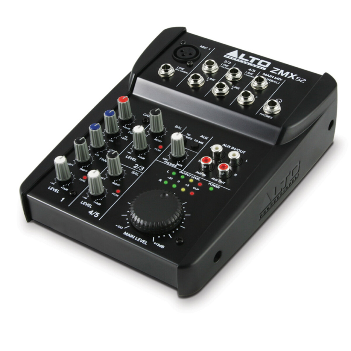 CONSOLA ALTO ZMX52 3 CANALES 1 MIC+2 LINES ST 