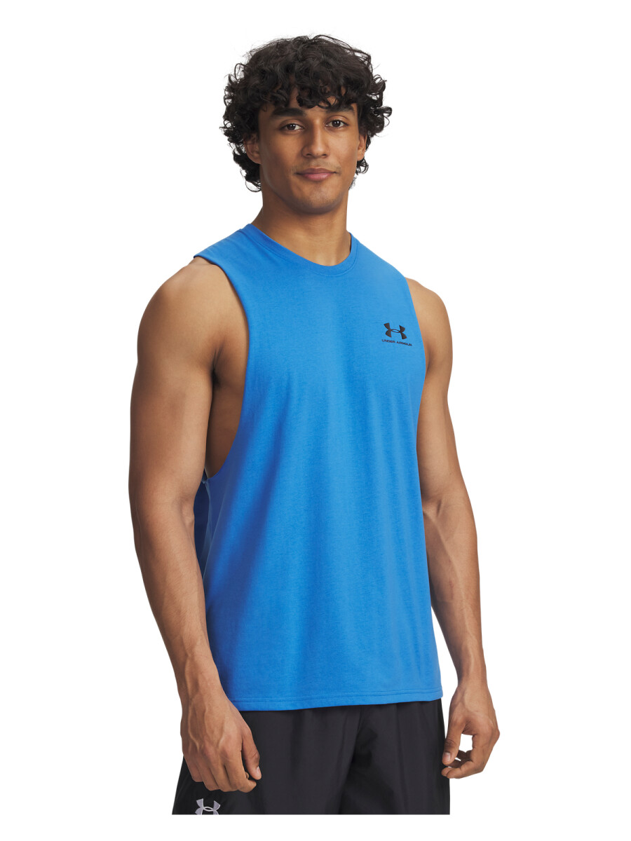Musculosa Under Armour de Hombre - 1329286-402 - Azul-negro 