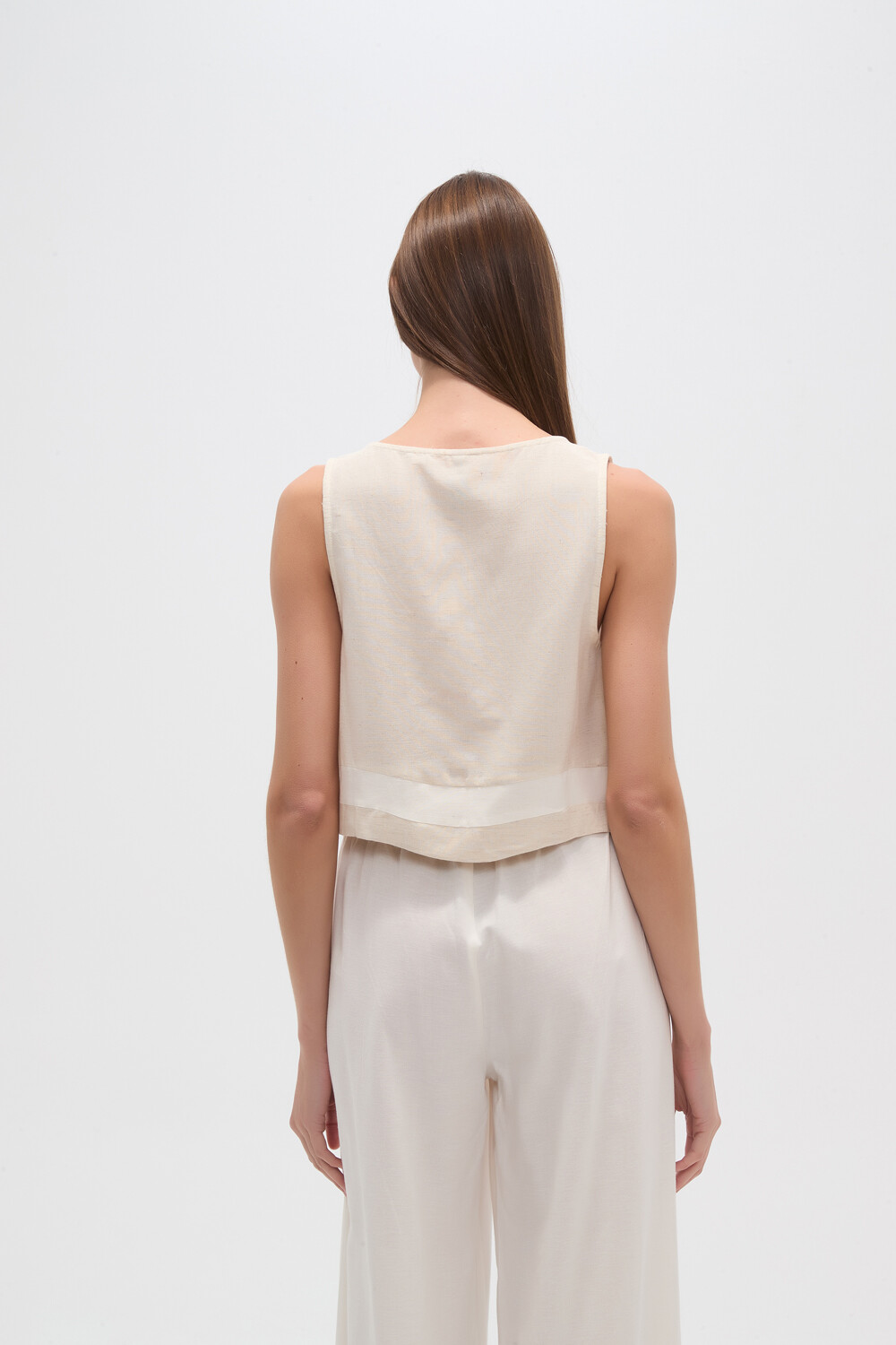 Chaleco Grana Estampado 1