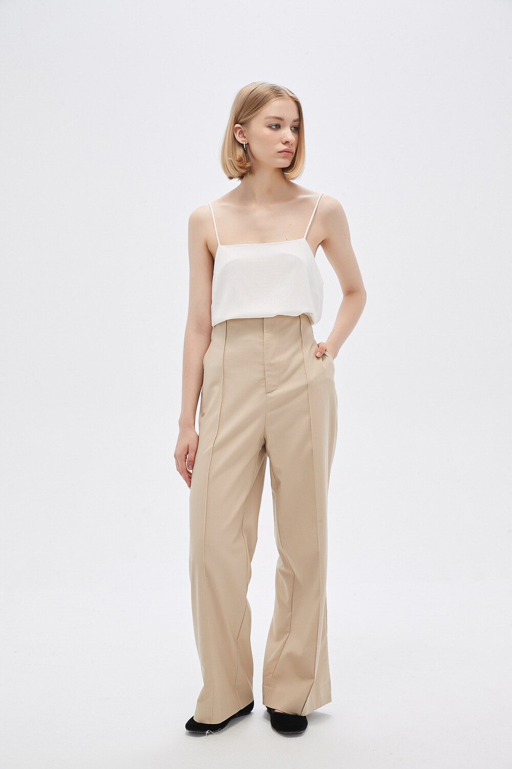 Pantalon Elima Beige