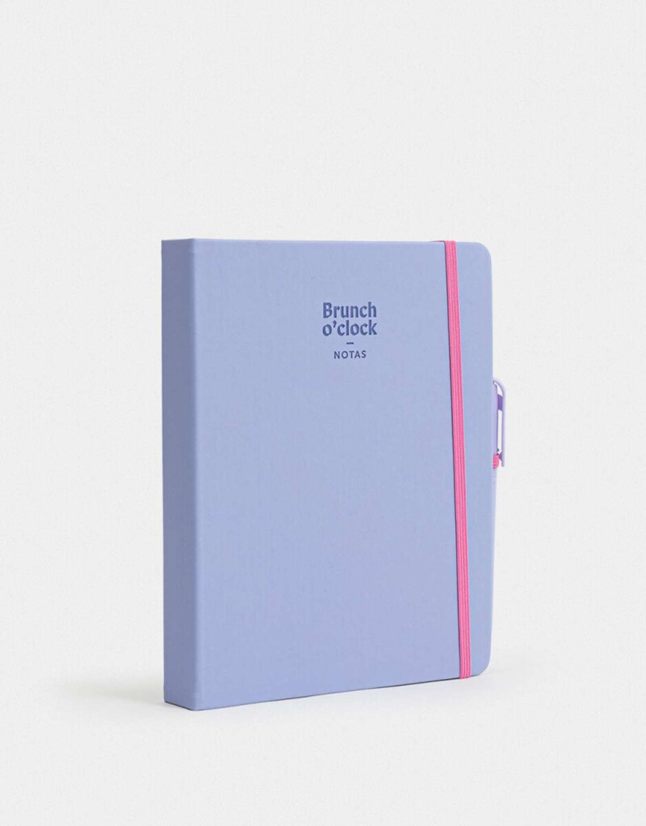 Set De Cuaderno Y Lapicera Borrable - Violeta Lila 