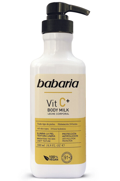 Imperfectos - Crema Corporal Babaria x 500 ml Vitamina C+