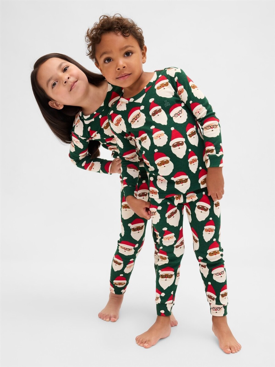 Pijama Toddler Niña - Fs Santa Prnt 