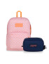 Mochila SuperBreak + Cartuchera Hyped Hearts Pink