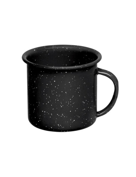 TAZA 360ML D9x8CM ACERO VITRIFICADO NEGRO CINSA TAZA 360ML D9x8CM ACERO VITRIFICADO NEGRO CINSA