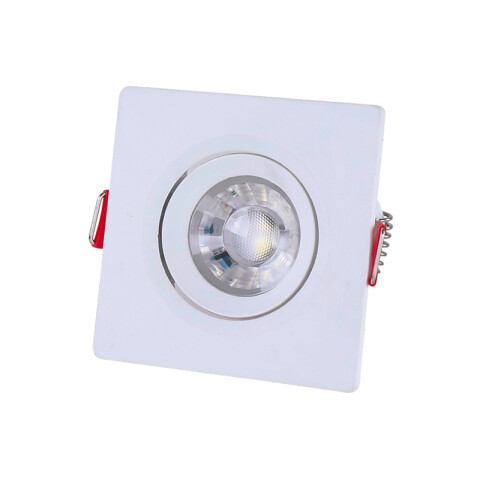 Spot de embutir LED móvil 5W 230V 420Lm fría 45° -TRAMONTINA TE3325Y