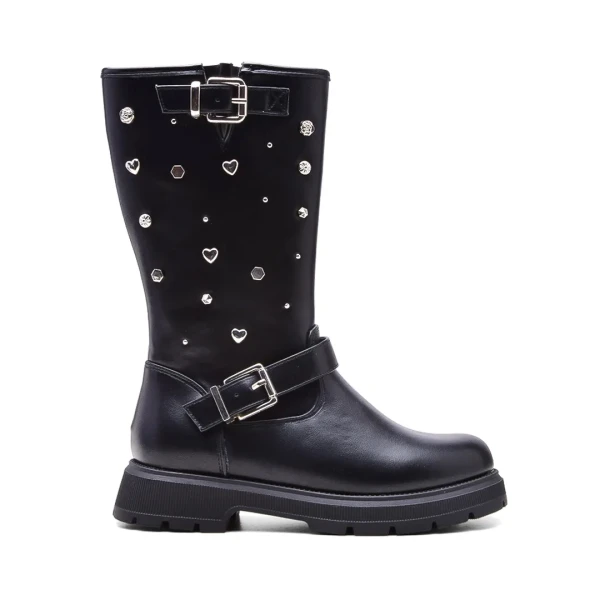 HEART KIDS CON TACHAS - GUGA NEGRO