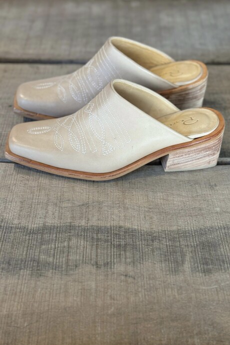 Zuecos Denver Beige Zuecos Denver Beige