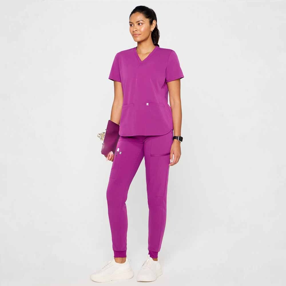 Top Method Scrub Top Mujer Berry Blast