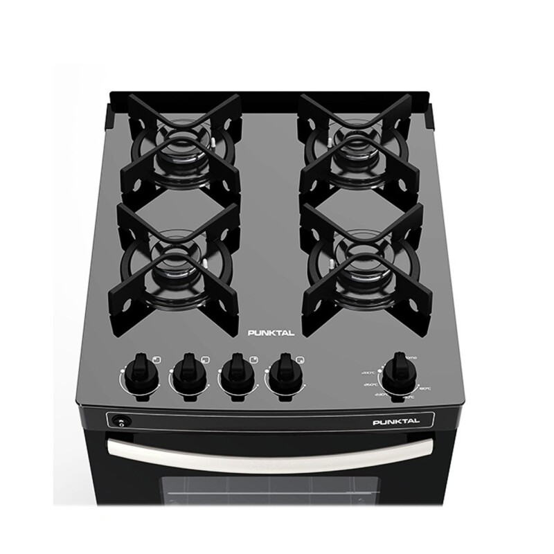 Cocina Toda Super Gas Punktal Mesada De Vidrio Color Negro Pk-gl4 Cocina Toda Super Gas Punktal Mesada De Vidrio Color Negro Pk-gl4