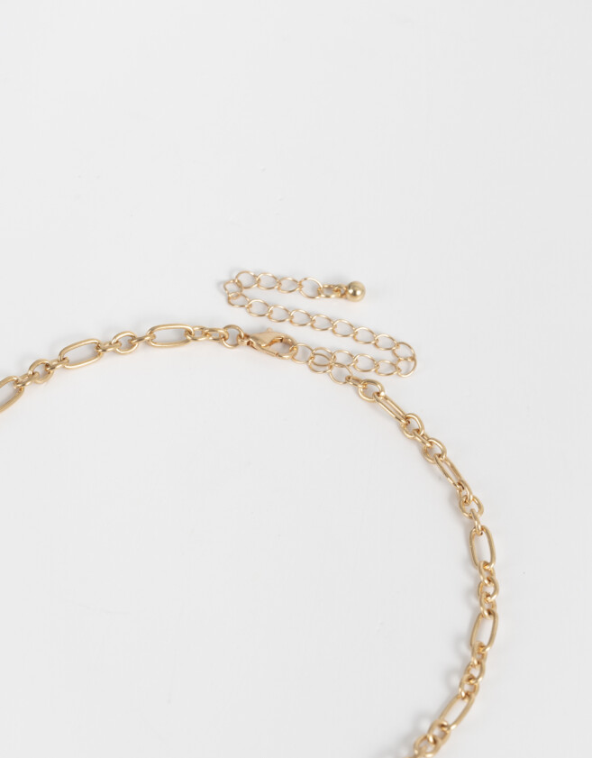 Collares Cortos Frutas Collar Corto Con Frutas - Dorado