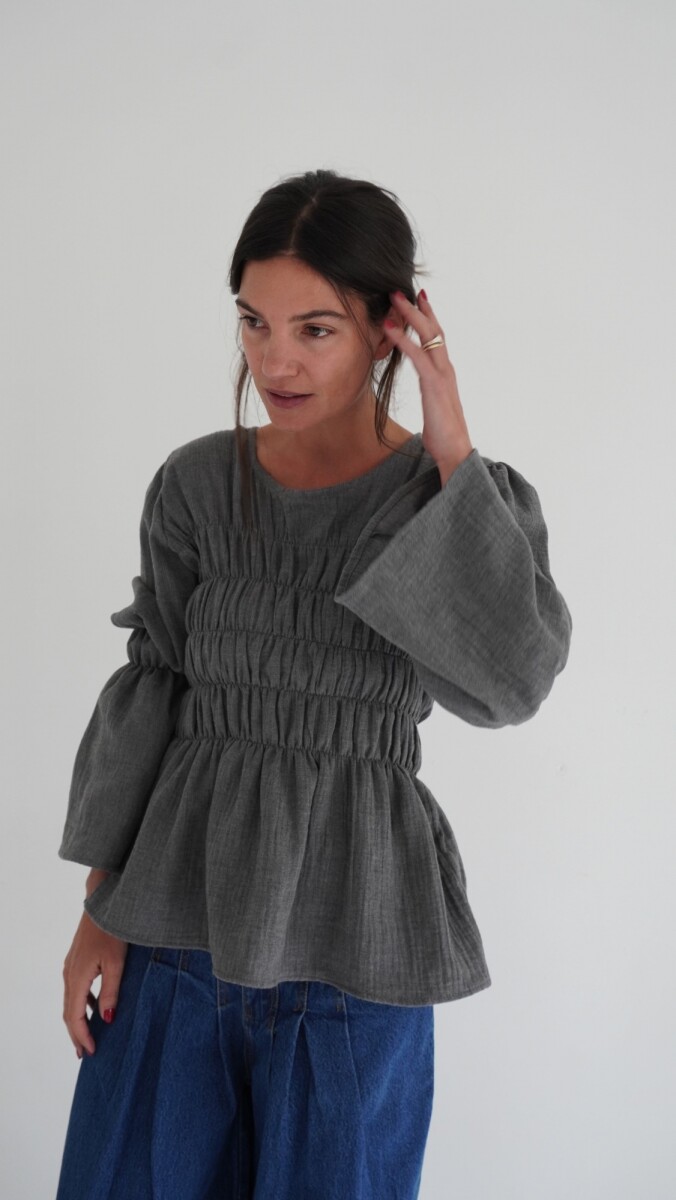 Coquette Shirt - Gris 