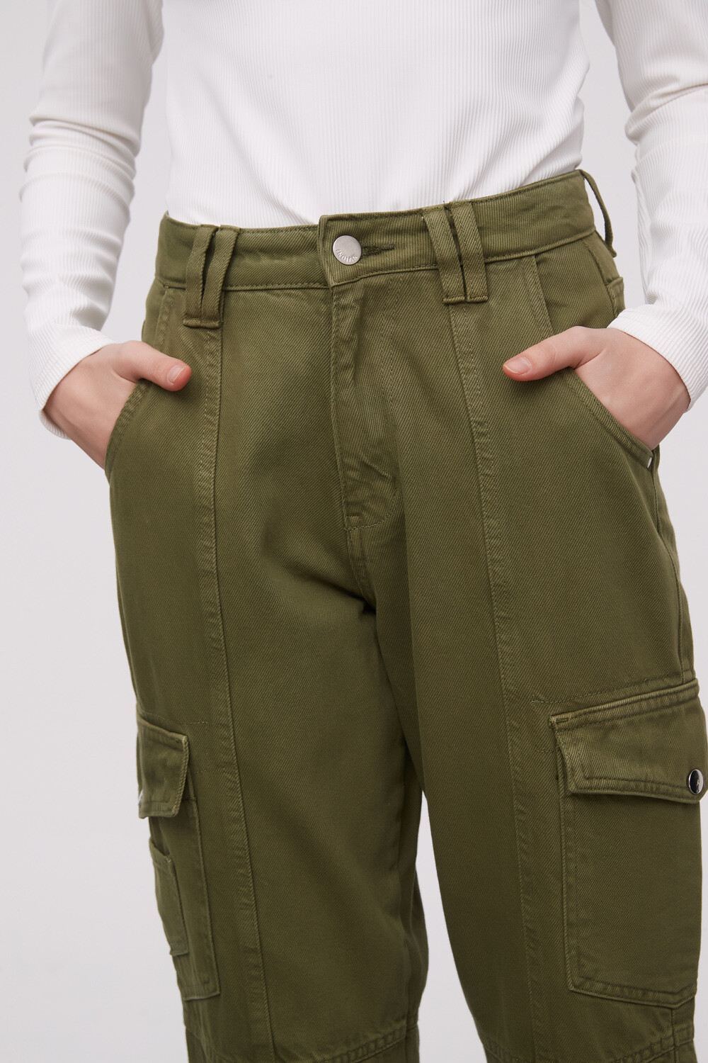 Pantalon Hollien Verde Oliva