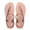 Sandalias de Mujer Havaianas Flash Urban Rosa Ballet - Dorado