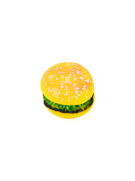 HAMBURGUESA GOMA MULTICOLOR