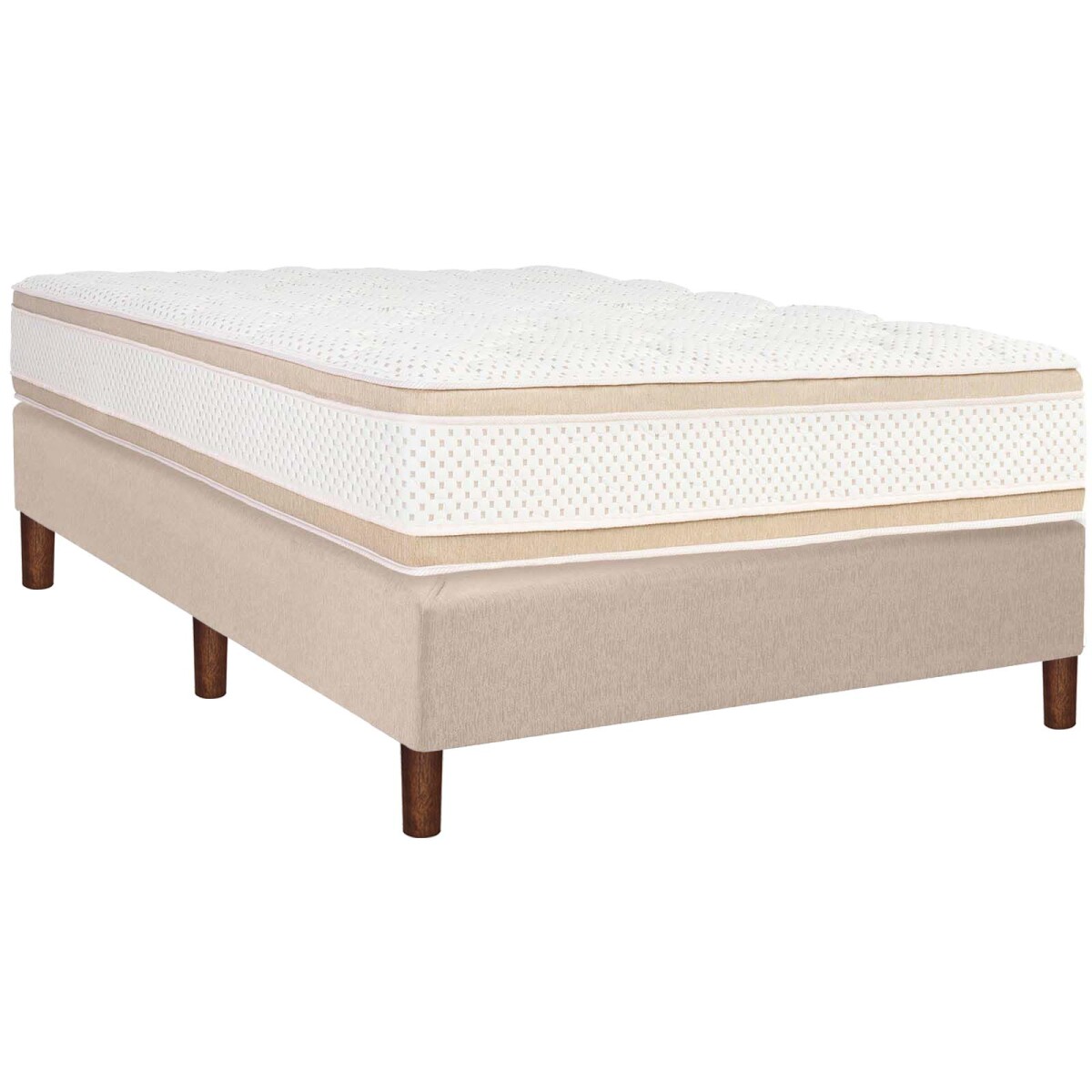 SOMMIER - DE ESPUMA IVORY A 2 PLAZAS 