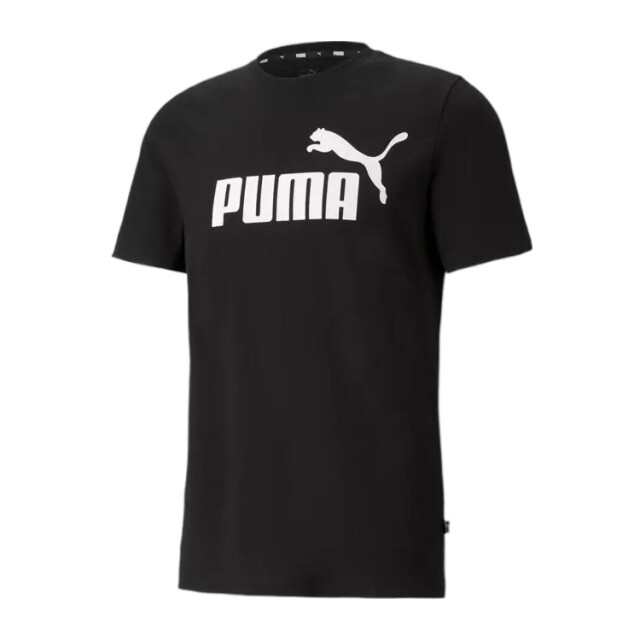 Remera de Hombre Puma Essentials 2 Colour Negro - Blanco