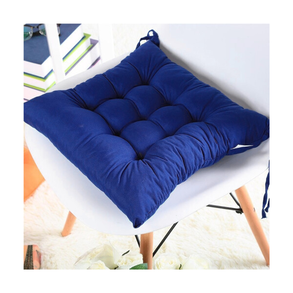 Almohadon Decorativo Poliester Algodón Super Cómodos X4 Variante Color Azul Eléctrico