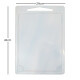 Tabla de picar mediana con canaleta de plástico BLANCO